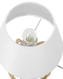 Beliani Poytavalaisin Valkoinen/Vaalea Puu Agueda Clearance