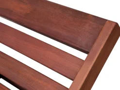 Beliani Puinen Aurinkotuoli Luonnonvalkoisella Pehmusteella Toscana Discount