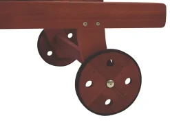 Beliani Puinen Aurinkotuoli Luonnonvalkoisella Pehmusteella Toscana Discount