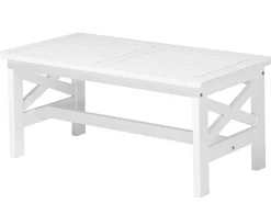 Beliani Puinen Istuinryhma Puutarhaan Sininen Baltic Best Sale