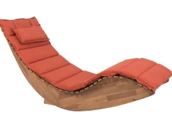 Beliani Punainen Lepotuolin Pehmustetyyny 180 X 60 Cm Brescia Cheap
