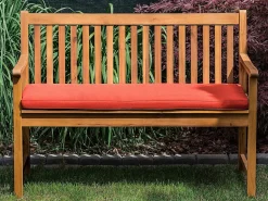 Beliani Punainen Pehmuste Puutarhapenkkiin 112 X 54 Cm Vivara Best Sale