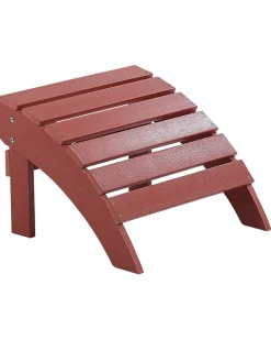 Beliani Punainen Rahi Adirondack Sale