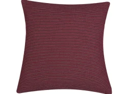 Beliani Punainen Raidallinen Kangas Koristetyyny 45 X 45 Cm Campanula Cheap