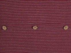 Beliani Punainen Raidallinen Kangas Koristetyyny 45 X 45 Cm Campanula Cheap