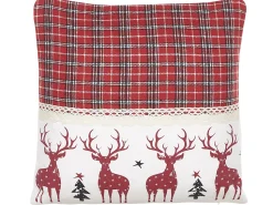 Beliani Punavalkoinen 2 Kpl Koristetyynysetti 45 X 45 Cm Robbie New