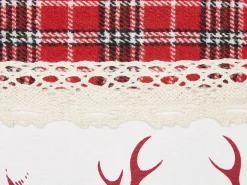 Beliani Punavalkoinen 2 Kpl Koristetyynysetti 45 X 45 Cm Robbie New