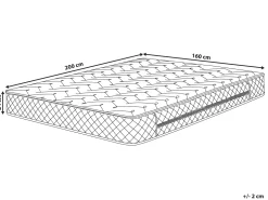 Beliani Pussijousitettu Patja Kova 160 X 200 Cm Glory Best
