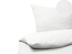 Beliani Pussilakanasetti Satiinipuuvillaa 240 X 220 Cm Valkoinen Avondale Flash Sale