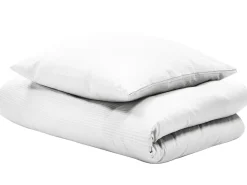 Beliani Pussilakanasetti Satiinipuuvillaa 240 X 220 Cm Valkoinen Avondale Flash Sale