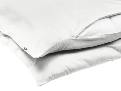 Beliani Pussilakanasetti Satiinipuuvillaa 240 X 220 Cm Valkoinen Avondale Flash Sale