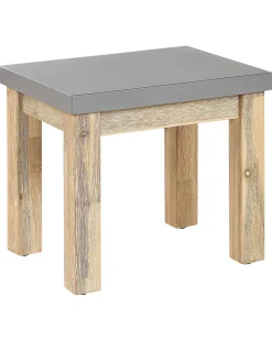 Beliani Puutarhajakkara Harmaa Ostuni Outlet