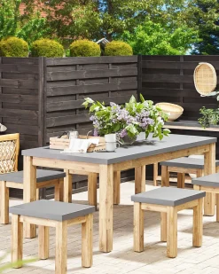 Beliani Puutarhajakkara Harmaa Ostuni Outlet