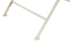 Beliani Puutarhakalustesetti Metallinen Luonnonvalkoinen Bivio Flash Sale