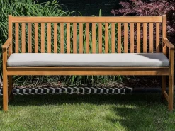 Beliani Puutarhapenkin Istuintyyny Ruskeanharmaa 152 X 54 Cm Vivara Cheap