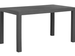 Beliani Puutarhapoyta 140 X 80 Cm Grafiitinharmaa Fossano Cheap