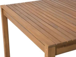 Beliani Puutarhapoyta Akaasia Vaalea Puu 180 X 90 Cm Sassari Best