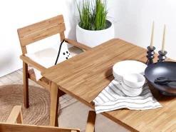 Beliani Puutarhapoyta Akaasia Vaalea Puu 180 X 90 Cm Fornelli Discount