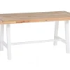 Beliani Puutarhapoyta Akaasia Vaalea Puu/Valkoinen 170 X 80 Cm Scania Shop
