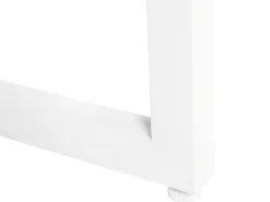 Beliani Puutarhapoyta Alumiini Harmaa/Valkoinen 210 X 90 Cm Bacoli Cheap