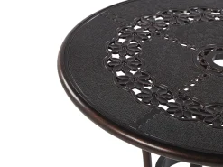 Beliani Puutarhapoyta Alumiini Tummanruskea 65 Cm Bovino Hot