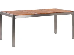 Beliani Puutarhapoyta Eukalyptuspuu Vaalea Puu 180 X 90 Cm Grosseto Sale