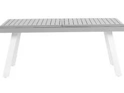 Beliani Puutarhapoyta Jatkettava Alumiini Harmaa 175/255 X 100 Cm Pereta Cheap