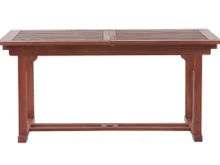 Beliani Puutarhapoyta Jatkettava Akaasia Tumma Puu 160/220 X 90 Cm Toscana Cheap