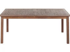 Beliani Puutarhapoyta Jatkettava Akaasia Tumma Puu 180/240 X 100 Cm Cesana Hot