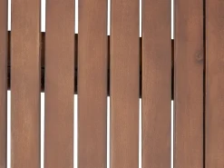 Beliani Puutarhapoyta Jatkettava Akaasia Tumma Puu 180/240 X 100 Cm Cesana Hot