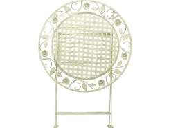 Beliani Puutarhapoyta Metallinen O 70 Cm Vaaleanvihrea Bivio Online