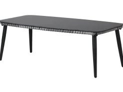 Beliani Puutarhapoytaryhma Harmaa/Musta Preveza Discount