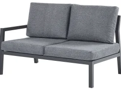 Beliani Puutarhasohvasetti 5-Istuttava Tummanharmaa Vizzini Best Sale