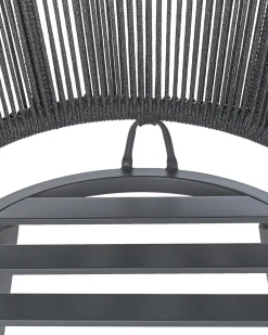 Beliani Puutarhatuoli 2 Kpl Alumiininen Harmaa Mileto Sale