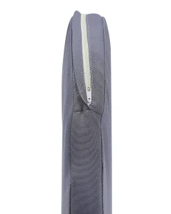 Beliani Puutarhatuoli 2 Kpl Harmaa Palmi Fashion