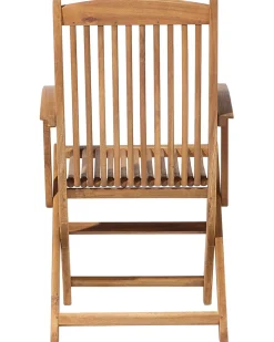 Beliani Puutarhatuoli 2 Kpl Puinen Maui Outlet