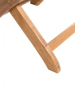 Beliani Puutarhatuoli 2 Kpl Punainen Paallinen Maui Best