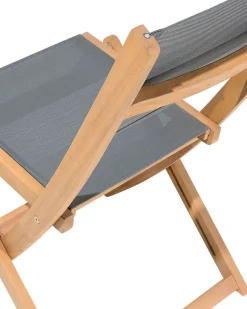 Beliani Puutarhatuoli Akaasia Vaalea Puu 2 Kpl Cesana Best