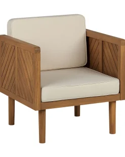 Beliani Puutarhatuoli Akaasiapuu Valkoinen Baratti Discount