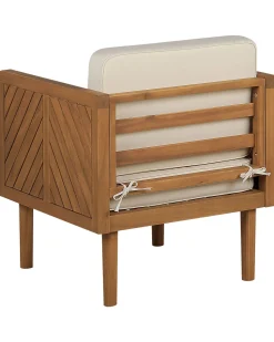 Beliani Puutarhatuoli Akaasiapuu Valkoinen Baratti Discount