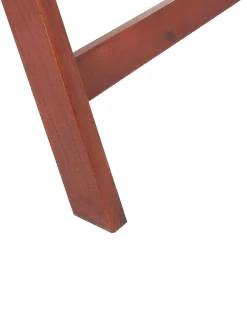 Beliani Puutarhatuoli Akasiapuu Tumma Puu/Sininen 2 Kpl Toscana Shop