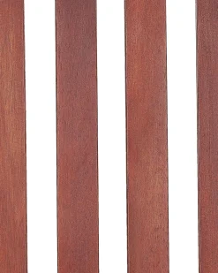 Beliani Puutarhatuoli Akasiapuu Tumma Puu/Sininen 2 Kpl Toscana Shop