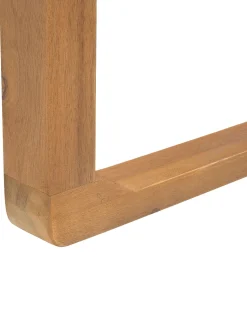 Beliani Puutarhatuoli Harmaalla Pehmusteella Sassari Clearance