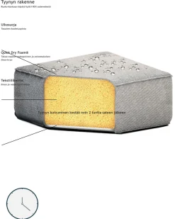 Beliani Puutarhatuoli Harmaa/Musta 2 Kpl Rovigo Cheap