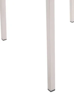 Beliani Puutarhatuoli Kangas Harmaa 2 Kpl Grosseto Discount