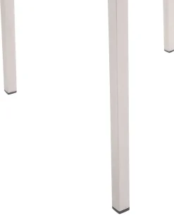 Beliani Puutarhatuoli Kangas Valkoinen 6 Kpl Grosseto Sale