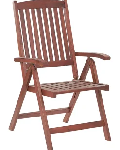 Beliani Puutarhatuoli 6Kpl Setti Akaasiapuu Toscana Clearance