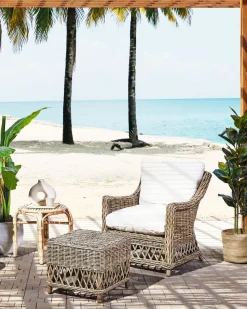 Beliani Puutarhatuoli Rahilla Rottinki Luonnonvari Ribolla Outlet