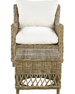 Beliani Puutarhatuoli Rahilla Rottinki Luonnonvari Ribolla Outlet