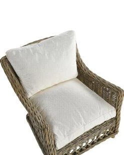 Beliani Puutarhatuoli Rahilla Rottinki Luonnonvari 2 Kpl Ribolla Cheap